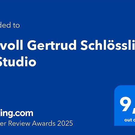 Stilvoll Gertrud Schloessli 1 Zi Studio Санкт-Галлен Екстер'єр фото