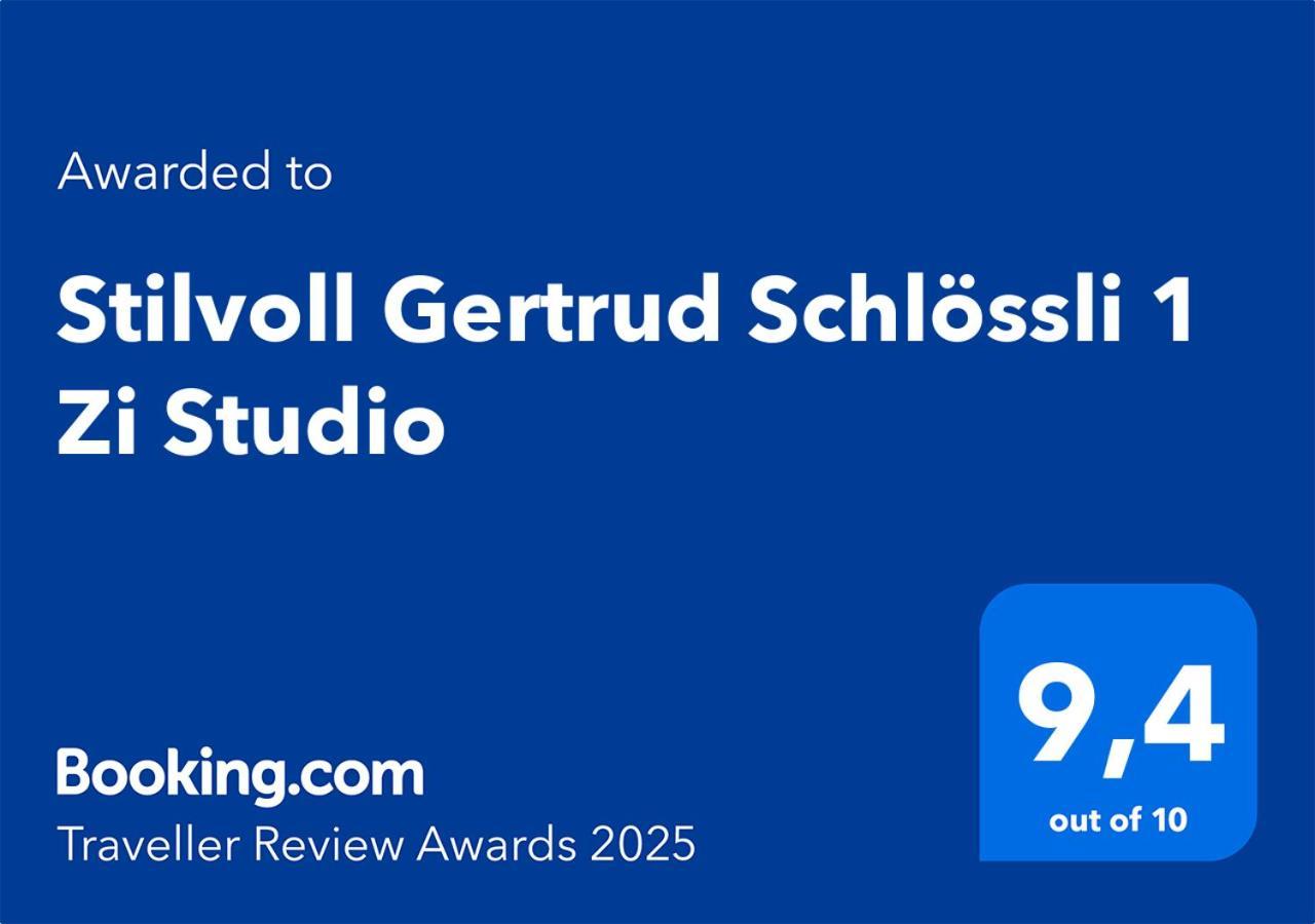 Stilvoll Gertrud Schloessli 1 Zi Studio Санкт-Галлен Екстер'єр фото